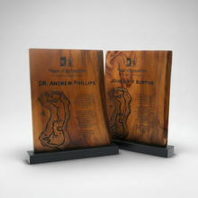 Load image into Gallery viewer, Wooden Custom Award - Product Code: "India"