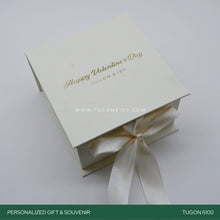 Load image into Gallery viewer, "Tiny Treasurer's Box" – a sweet space for your cherished moments! This personalized wooden trinket box is the perfect gift for corporate events, weddings, Valentine's Day, anniversaries, birthdays, and special occasions. A tiny treasure chest to store your memories and a heartfelt choice for personalized event tokens. Share the joy of keepsakes! TUGON 6100 NEGROS OCCIDENTAL