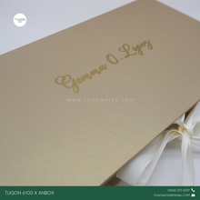 Load image into Gallery viewer, Make your charcuterie board stand out with a personalized touch. Our medium sized "YSA" board (8x11in) comes with your very own name or logo engraving, making it perfect for gifting. And with a set of 4 cheese knives, also engraved with your name or logo, you'll have everything you need for a stylish and delicious charcuterie experience.
Gift Set Incudes:
▪️Charcuterie Board: “YSA” medium size (8x11in) with personalized name/logo engraving.
▪️4 Cheese Knives Set with personalized name/logo engraving.
▪️Cus