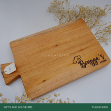 Load image into Gallery viewer, Corporate Gifts, Christmas Gift, Personalized Gifts, Wedding Favors, Wedding Keepsakes, Souvenirs, Event Souvenirs, Personalized Cheeseboards, Wooden Cutting Boards - Tugon 6100.