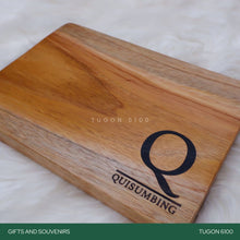 Load image into Gallery viewer, Corporate Gifts, Christmas Gift, Personalized Gifts, Wedding Favors, Wedding Keepsakes, Souvenirs, Event Souvenirs, Personalized Cheeseboards, Wooden Cutting Boards - Tugon 6100.