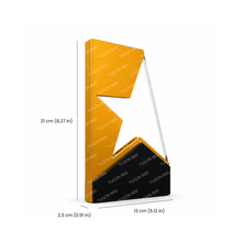 Load image into Gallery viewer, Glass plaque award for corporate recognition, employee appreciation, and service awards in Bacolod City