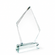 Load image into Gallery viewer, Glass plaque award for corporate recognition, employee appreciation, and service awards in Bacolod City