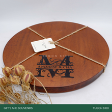 Load image into Gallery viewer, Corporate Gifts, Christmas Gift, Personalized Gifts, Wedding Favors, Wedding Keepsakes, Souvenirs, Event Souvenirs, Personalized Cheeseboards, Wooden Cutting Boards - Tugon 6100.