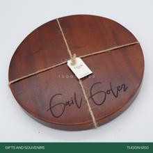 Load image into Gallery viewer, Corporate Gifts, Christmas Gift, Personalized Gifts, Wedding Favors, Wedding Keepsakes, Souvenirs, Event Souvenirs, Personalized Cheeseboards, Wooden Cutting Boards - Tugon 6100.