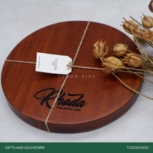 Load image into Gallery viewer, Corporate Gifts, Christmas Gift, Personalized Gifts, Wedding Favors, Wedding Keepsakes, Souvenirs, Event Souvenirs, Personalized Cheeseboards, Wooden Cutting Boards - Tugon 6100.