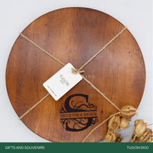Load image into Gallery viewer, Corporate Gifts, Christmas Gift, Personalized Gifts, Wedding Favors, Wedding Keepsakes, Souvenirs, Event Souvenirs, Personalized Cheeseboards, Wooden Cutting Boards - Tugon 6100.