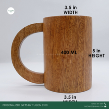 Load image into Gallery viewer, Personalized Wooden Tall Mug by Tugon 6100
Ideal for:
• Corporate Gifts
• Wedding Favors
• Gift for Him
• Father's Day Gift
• Christmas Gift