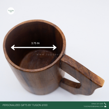 Load image into Gallery viewer, Personalized Wooden Beer Mug by Tugon 6100
Ideal for:
• Corporate Gifts
• Wedding Favors
• Gift for Him
• Father's Day Gift