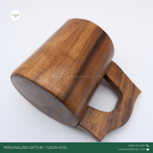 Load image into Gallery viewer, Personalized Wooden Beer Mug by Tugon 6100
Ideal for:
• Corporate Gifts
• Wedding Favors
• Gift for Him
• Father's Day Gift