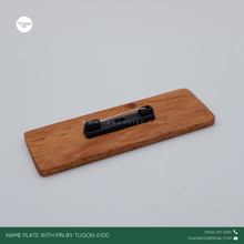 Load image into Gallery viewer, Tugon 6100 - Wooden Name Plate Personalized