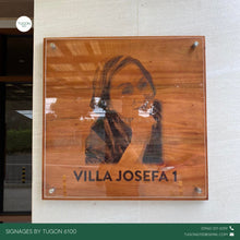 Load image into Gallery viewer, Laser Engraved Wooden Signage