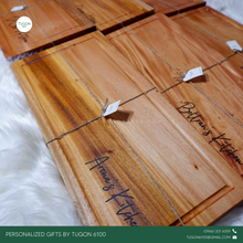 Load image into Gallery viewer, Corporate Gifts, Christmas Gift, Personalized Gifts, Wedding Favors, Wedding Keepsakes, Souvenirs, Event Souvenirs, Personalized Cheeseboards, Wooden Cutting Boards - Tugon 6100.