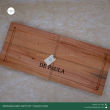 Load image into Gallery viewer, Corporate Gifts, Christmas Gift, Personalized Gifts, Wedding Favors, Wedding Keepsakes, Souvenirs, Event Souvenirs, Personalized Cheeseboards, Wooden Cutting Boards - Tugon 6100.