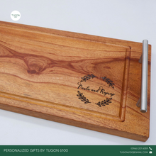 Load image into Gallery viewer, Corporate Gifts, Christmas Gift, Personalized Gifts, Wedding Favors, Wedding Keepsakes, Souvenirs, Event Souvenirs, Personalized Cheeseboards, Wooden Cutting Boards - Tugon 6100.