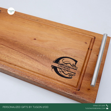 Load image into Gallery viewer, Corporate Gifts, Christmas Gift, Personalized Gifts, Wedding Favors, Wedding Keepsakes, Souvenirs, Event Souvenirs, Personalized Cheeseboards, Wooden Cutting Boards - Tugon 6100.