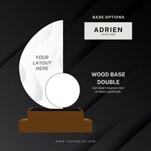 Load image into Gallery viewer, custom awards, custom trophies, custom plaques, trophy manufacturer, personalized awards, sports trophies, custom medals, corporate awards, academic awards, sports awards, employee awards, graduation plaques, award ceremonies, sales achievement award, custom trophy designs, high quality trophies, trophy shop in Bacolod City, custom awards in Negros Occidental, appreciation awards, engraved trophies