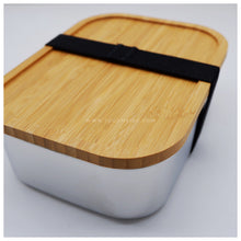 Load image into Gallery viewer, PERFECT GIFT IDEAS FOR: Wedding souvenir, Christmas Gift, Corporate Gift, Anniversary Gift, Birthday Gift, Father's Day Gift, Mother's Day Gift, personal use. Lunch / Bento Box with Bamboo Lid. Tugon 6100.