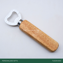 Load image into Gallery viewer, With FREE LASER ENGRAVING of your preferred name or logo on bamboo lid.  PERFECT GIFT IDEAS FOR: Wedding souvenir, Christmas Gift, Corporate Gift, Anniversary Gift, Birthday Gift, Father's Day Gift, Mother's Day Gift, personal use. Bottle Opener. - TUGON 6100