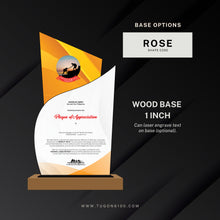 Load image into Gallery viewer, custom awards, custom trophies, custom plaques, trophy manufacturer, personalized awards, sports trophies, custom medals, corporate awards, academic awards, sports awards, employee awards, graduation plaques, award ceremonies, sales achievement award, custom trophy designs, high quality trophies, trophy shop in Bacolod City, custom awards in Negros Occidental, appreciation awards, engraved trophies