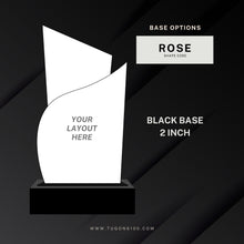 Load image into Gallery viewer, custom awards, custom trophies, custom plaques, trophy manufacturer, personalized awards, sports trophies, custom medals, corporate awards, academic awards, sports awards, employee awards, graduation plaques, award ceremonies, sales achievement award, custom trophy designs, high quality trophies, trophy shop in Bacolod City, custom awards in Negros Occidental, appreciation awards, engraved trophies