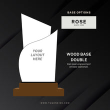 Load image into Gallery viewer, custom awards, custom trophies, custom plaques, trophy manufacturer, personalized awards, sports trophies, custom medals, corporate awards, academic awards, sports awards, employee awards, graduation plaques, award ceremonies, sales achievement award, custom trophy designs, high quality trophies, trophy shop in Bacolod City, custom awards in Negros Occidental, appreciation awards, engraved trophies