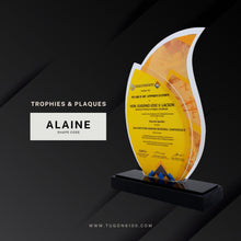 Load image into Gallery viewer, custom awards, custom trophies, custom plaques, trophy manufacturer, personalized awards, sports trophies, custom medals, corporate awards, academic awards, sports awards, employee awards, graduation plaques, award ceremonies, sales achievement award, custom trophy designs, high quality trophies, trophy shop in Bacolod City, custom awards in Negros Occidental, appreciation awards, engraved trophies
