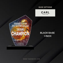 Load image into Gallery viewer, custom awards, custom trophies, custom plaques, trophy manufacturer, personalized awards, sports trophies, custom medals, corporate awards, academic awards, sports awards, employee awards, graduation plaques, award ceremonies, sales achievement award, custom trophy designs, high quality trophies, trophy shop in Bacolod City, custom awards in Negros Occidental, appreciation awards, engraved trophies