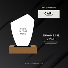 Load image into Gallery viewer, custom awards, custom trophies, custom plaques, trophy manufacturer, personalized awards, sports trophies, custom medals, corporate awards, academic awards, sports awards, employee awards, graduation plaques, award ceremonies, sales achievement award, custom trophy designs, high quality trophies, trophy shop in Bacolod City, custom awards in Negros Occidental, appreciation awards, engraved trophies