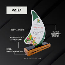 Load image into Gallery viewer, custom awards, custom trophies, custom plaques, trophy manufacturer, personalized awards, sports trophies, custom medals, corporate awards, academic awards, sports awards, employee awards, graduation plaques, award ceremonies, sales achievement award, custom trophy designs, high quality trophies, trophy shop in Bacolod City, custom awards in Negros Occidental, appreciation awards, engraved trophies