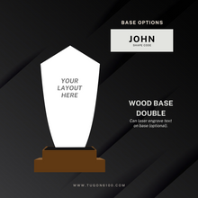 Load image into Gallery viewer, custom awards, custom trophies, custom plaques, trophy manufacturer, personalized awards, sports trophies, custom medals, corporate awards, academic awards, sports awards, employee awards, graduation plaques, award ceremonies, sales achievement award, custom trophy designs, high quality trophies, trophy shop in Bacolod City, custom awards in Negros Occidental, appreciation awards, engraved trophies