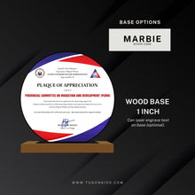 Load image into Gallery viewer, custom awards, custom trophies, custom plaques, trophy manufacturer, personalized awards, sports trophies, custom medals, corporate awards, academic awards, sports awards, employee awards, graduation plaques, award ceremonies, sales achievement award, custom trophy designs, high quality trophies, trophy shop in Bacolod City, custom awards in Negros Occidental, appreciation awards, engraved trophies