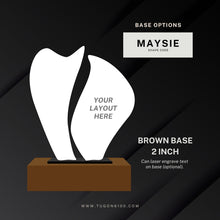 Load image into Gallery viewer, custom awards, custom trophies, custom plaques, trophy manufacturer, personalized awards, sports trophies, custom medals, corporate awards, academic awards, sports awards, employee awards, graduation plaques, award ceremonies, sales achievement award, custom trophy designs, high quality trophies, trophy shop in Bacolod City, custom awards in Negros Occidental, appreciation awards, engraved trophies