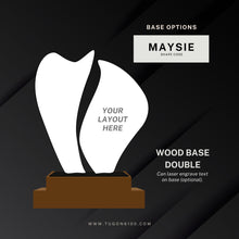 Load image into Gallery viewer, custom awards, custom trophies, custom plaques, trophy manufacturer, personalized awards, sports trophies, custom medals, corporate awards, academic awards, sports awards, employee awards, graduation plaques, award ceremonies, sales achievement award, custom trophy designs, high quality trophies, trophy shop in Bacolod City, custom awards in Negros Occidental, appreciation awards, engraved trophies