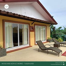 Load image into Gallery viewer, Square Wooden Signage with Acrylic Details