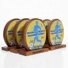 Load image into Gallery viewer, Custom wooden award plaques for events in Bacolod City – corporate, school, and government recognition