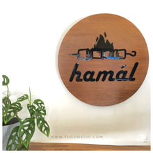 Load image into Gallery viewer, Ideal for businesses, WALL DECOR ROUND SIGNAGE is constructed of a lightweight material, designed to be easily hang on walls to bring a professional, modern look to any space. Its round shape ensures it stands out on your wall for maximum effectiveness. Materials: Base: Round Diameter Wood Details: 3mm Acrylic We can use your own business logo. - TUGON 6100