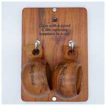 Load image into Gallery viewer, Tugon 6100, Coffee Mug Holder Wall Mount, Woodworks, Coffee Lovers