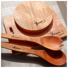 Load image into Gallery viewer, Designed for the discerning host, this sleek SERVING SPOON AND FORK will bring a touch of grace to any table. Crafted from quality materials to protect surfaces from marks and stains, these expertly-designed utensils will add a sophisticated touch to any occasion. Perfect for stylishly accessorizing corporate gifts, wedding souvenirs, and Christmas gifts.