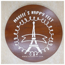 Load image into Gallery viewer, Ideal for businesses, WALL DECOR ROUND SIGNAGE is constructed of a lightweight material, designed to be easily hang on walls to bring a professional, modern look to any space. Its round shape ensures it stands out on your wall for maximum effectiveness. Materials: Base: Round Diameter Wood Details: 3mm Acrylic We can use your own business logo. - TUGON 6100