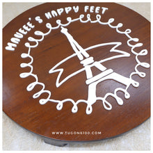 Load image into Gallery viewer, Ideal for businesses, WALL DECOR ROUND SIGNAGE is constructed of a lightweight material, designed to be easily hang on walls to bring a professional, modern look to any space. Its round shape ensures it stands out on your wall for maximum effectiveness. Materials: Base: Round Diameter Wood Details: 3mm Acrylic We can use your own business logo. - TUGON 6100