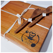 Load image into Gallery viewer, Tugon 6100, personalized kneading board, customized kneading board, kneading dough, wooden gifts, unique gifts, made in Philippines, made in Bacolod City Negros