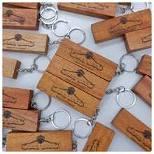 Load image into Gallery viewer, Tugon 6100, Wooden Key Chain, Souvenirs, Giveaways, Woodworks
