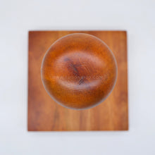 Load image into Gallery viewer, Introducing the HELMET STAND โ a custom-crafted wooden stand that elegantly displays and protects your helmet. Show off your personal style with a personalized engraving of your choice โ the perfect way to showcase your unique gear and add a touch of elegance to any room. ๐๏ธ - TUGON 6100