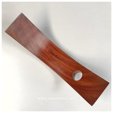 Load image into Gallery viewer, This handmade wine bottle holder is the perfect way to display your favorite wine. This is a great idea to give as housewarming gift, holiday gifts, wedding souvenirs. Made of: Mahogany Wood Dimension: 3 in wide, 15 in long, 0.7 in thick With FREE custom design of your choice. For your preferred design, please contact us on our facebook page, Tugon 6100. LEAD TIME: 10-15 BUSINESS DAYS. We accept bulk orders. WINE BOTTLE NOT INCLUDED. - TUGON 6100