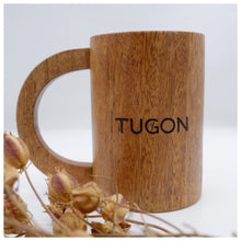 Load image into Gallery viewer, Tugon 6100, personalized wooden coffee mug, customized coffee mug, wedding souvenirs, wooden gifts, unique gifts, made in Philippines, made in Bacolod City Negros
