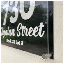 Load image into Gallery viewer, 22” x 14” Huge House Number Plate