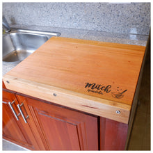 Load image into Gallery viewer, Tugon 6100, personalized kneading board, customized kneading board, kneading dough, wooden gifts, unique gifts, made in Philippines, made in Bacolod City Negros