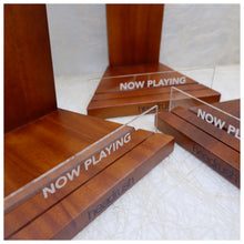 Load image into Gallery viewer, Vinyl Record Holder, Vinyl Record Stand, Wooden Vinyl Record Holder