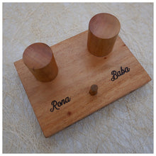 Load image into Gallery viewer, Surprise your loved one with this exquisite Wooden Watch and Ring Holder. Handcrafted with the finest materials, this elegant piece is perfect for corporate, wedding, and everyday gifting. With its classic yet timeless design, it adds a touch of sophistication to any ensemble. Make a statement of true elegance with this lavish gift.